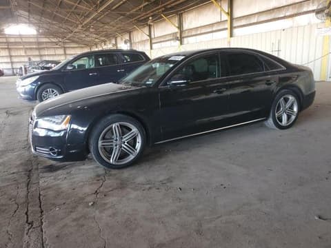 2013 Audi A8 Quattro, VIN WAUAGAFD4DN005949. Zdjęcie 1 z 6 z aukcji Copart. Katalog aut z USA OpenDataCar.