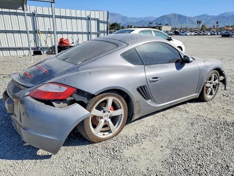 2006 Porsche Cayman, VIN WP0AB29846U785949. Фото 3 з 6 з аукціону Copart. Каталог авто зі США OpenDataCar.