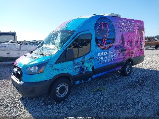 2021 Ford Transit-350, VIN 1FTBW3X87MKA62154. Фото 2 з 6 з аукціону IAAI. Каталог авто зі США OpenDataCar.