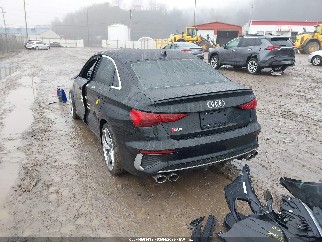 2023 Audi S3, VIN WAUH3DGYXPA044179. Фото 3 из 6 с аукциона IAAI. Каталог авто из США OpenDataCar.