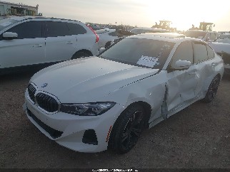 2023 Bmw 3 Series, VIN 3MW89FF04P8D73350. Фото 2 з 6 з аукціону IAAI. Каталог авто зі США OpenDataCar.