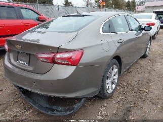 2020 Chevrolet Malibu, VIN 1G1ZD5ST1LF073369. Фото 4 з 6 з аукціону IAAI. Каталог авто зі США OpenDataCar.