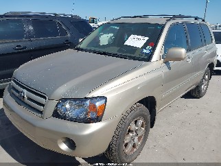 2004 Toyota Highlander, VIN JTEGP21A540009999. Фото 2 з 6 з аукціону IAAI. Каталог авто зі США OpenDataCar.