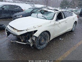 2015 Infiniti Q50, VIN JN1BV7AR2FM396047. Photo 2 of 6 from IAAI auction. OpenDataCar US salvage catalog.