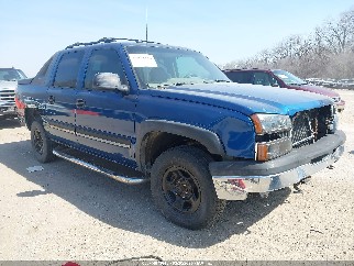 2004 Chevrolet Avalanche, VIN 3GNEC12T64G310267. Фото 1 з 6 з аукціону IAAI. Каталог авто зі США OpenDataCar.