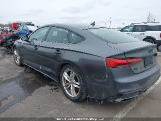 2022 Audi A5, VIN WAUFACF59NA015834. Фото 3 из 6 с аукциона IAAI. Каталог авто из США OpenDataCar.
