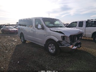 2017 Nissan NV3500, VIN 5BZBF0AAXHN850859. Фото 1 з 6 з аукціону IAAI. Каталог авто зі США OpenDataCar.