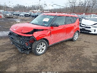2022 Kia Soul, VIN KNDJ23AU8N7186449. Photo 2 of 6 from IAAI auction. OpenDataCar US salvage catalog.