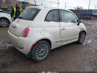 2013 Fiat 500, VIN 3C3CFFCR7DT604716. Фото 4 з 6 з аукціону IAAI. Каталог авто зі США OpenDataCar.
