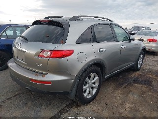 2005 Infiniti FX35, VIN JNRAS08W55X213032. Фото 4 з 6 з аукціону IAAI. Каталог авто зі США OpenDataCar.