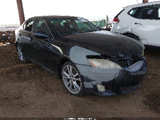 2007 Lexus IS 250, VIN JTHBK262772030360. Фото 1 з 6 з аукціону IAAI. Каталог авто зі США OpenDataCar.