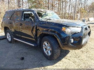 2018 Toyota 4Runner, VIN JTEBU5JRXJ5566030. Фото 1 з 6 з аукціону IAAI. Каталог авто зі США OpenDataCar.