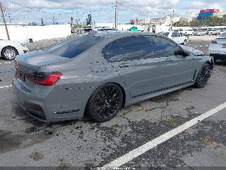 2022 Bmw 7 Series, VIN WBA7U2C09NCH53509. Фото 4 з 6 з аукціону IAAI. Каталог авто зі США OpenDataCar.