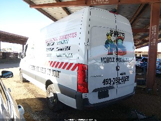 2024 Mercedes-benz Sprinter, VIN W1Y4NCHY7RT179031. Photo 3 of 6 from IAAI auction. OpenDataCar US salvage catalog.