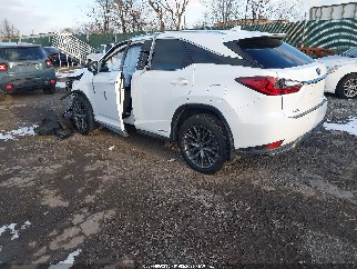2022 Lexus RX 450h, VIN 2T2SGMDA5NC072545. Фото 3 з 6 з аукціону IAAI. Каталог авто зі США OpenDataCar.