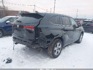2022 Toyota Highlander, VIN 5TDCZRAH4NS091421. Фото 4 з 6 з аукціону IAAI. Каталог авто зі США OpenDataCar.