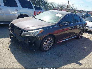 2015 Hyundai Sonata, VIN 5NPE34AF4FH250845. Фото 2 з 6 з аукціону IAAI. Каталог авто зі США OpenDataCar.