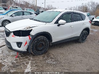 2015 Mazda CX-5, VIN JM3KE2BE0F0463948. Photo 2 of 6 from IAAI auction. OpenDataCar US salvage catalog.