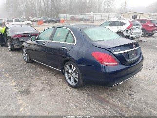 2018 Mercedes-benz C-Class, VIN WDDWF4JB4JR333370. Фото 3 з 6 з аукціону IAAI. Каталог авто зі США OpenDataCar.