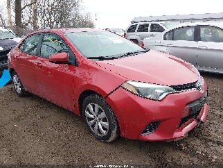 2016 Toyota Corolla, VIN 2T1BURHEXGC672214. Фото 1 з 6 з аукціону IAAI. Каталог авто зі США OpenDataCar.
