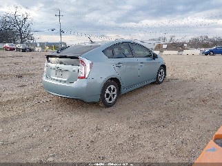 2013 Toyota Prius, VIN JTDKN3DU9D5629726. Фото 4 з 6 з аукціону IAAI. Каталог авто зі США OpenDataCar.