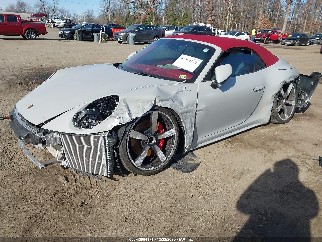 2022 Porsche 911, VIN WP0CB2A95NS245145. Фото 2 з 6 з аукціону IAAI. Каталог авто зі США OpenDataCar.