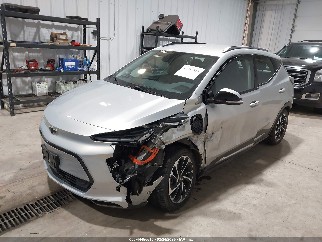 2023 Chevrolet Bolt EUV, VIN 1G1FZ6S09P4206588. Photo 2 of 6 from IAAI auction. OpenDataCar US salvage catalog.