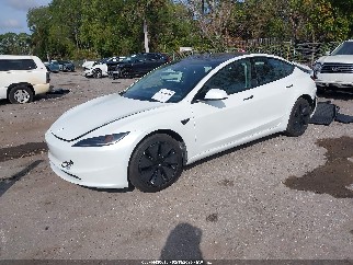 2025 Tesla Model 3, VIN 5YJ3E1EAXSF924164. Фото 2 з 6 з аукціону IAAI. Каталог авто зі США OpenDataCar.