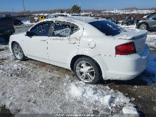 2013 Dodge Avenger, VIN 1C3CDZCB8DN613144. Фото 3 з 6 з аукціону IAAI. Каталог авто зі США OpenDataCar.