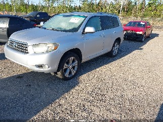 2008 Toyota Highlander, VIN JTEDS43A082006352. Photo 2 of 6 from IAAI auction. OpenDataCar US salvage catalog.