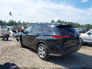 2021 Toyota Highlander, VIN 5TDCZRBH3MS058455. Фото 3 з 6 з аукціону IAAI. Каталог авто зі США OpenDataCar.