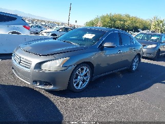 2014 Nissan Maxima, VIN 1N4AA5AP7EC443848. Фото 2 з 6 з аукціону IAAI. Каталог авто зі США OpenDataCar.