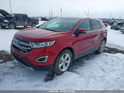 2015 Ford Edge, VIN 2FMTK4K82FBB93322. Фото 2 з 6 з аукціону IAAI. Каталог авто зі США OpenDataCar.