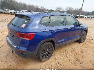 2022 Volkswagen Taos, VIN 3VVMX7B27NM024080. Zdjęcie 4 z 6 z aukcji IAAI. Katalog aut z USA OpenDataCar.