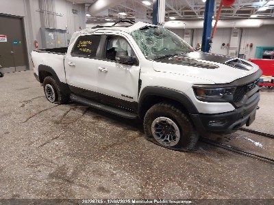 2021 Dodge Ram 1500, VIN 1C6SRFU94MN753847. Photo 1 of 6 from IAAI auction. OpenDataCar US salvage catalog.
