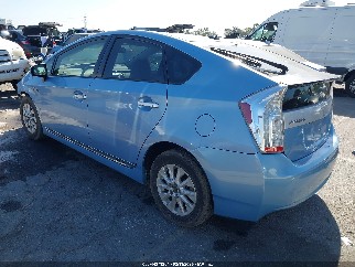 2012 Toyota Prius Plug-In, VIN JTDKN3DPXC3007544. Фото 3 з 6 з аукціону IAAI. Каталог авто зі США OpenDataCar.