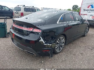 2018 Lincoln MKZ, VIN 3LN6L5F90JR601491. Zdjęcie 4 z 6 z aukcji IAAI. Katalog aut z USA OpenDataCar.