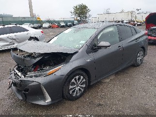 2020 Toyota Prius Prime, VIN JTDKARFP7L3163312. Фото 2 з 6 з аукціону IAAI. Каталог авто зі США OpenDataCar.
