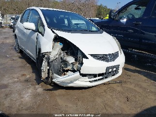 2013 Honda Fit, VIN LUCGE8H53D3009242. Photo 1 of 6 from IAAI auction. OpenDataCar US salvage catalog.
