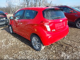2018 Chevrolet Spark, VIN KL8CD6SA7JC479343. Фото 3 из 6 с аукциона IAAI. Каталог авто из США OpenDataCar.