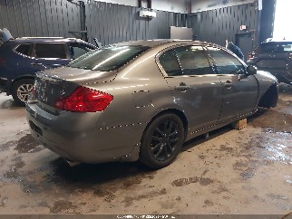 2007 Infiniti G35, VIN JNKBV61F27M800204. Фото 4 з 6 з аукціону IAAI. Каталог авто зі США OpenDataCar.