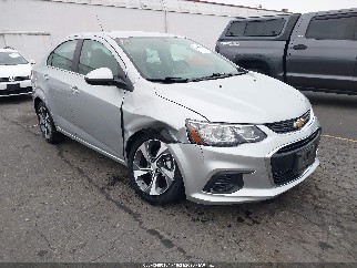 2018 Chevrolet Sonic, VIN 1G1JF5SB6J4132603. Фото 1 з 6 з аукціону IAAI. Каталог авто зі США OpenDataCar.