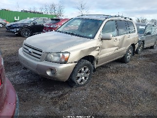 2004 Toyota Highlander, VIN JTEEP21A640045854. Фото 2 з 6 з аукціону IAAI. Каталог авто зі США OpenDataCar.