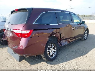 2013 Honda Odyssey, VIN 5FNRL5H45DB067431. Фото 4 з 6 з аукціону IAAI. Каталог авто зі США OpenDataCar.