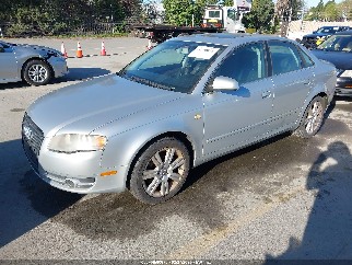 2007 Audi A4, VIN WAUDH78E67A042810. Фото 2 з 6 з аукціону IAAI. Каталог авто зі США OpenDataCar.