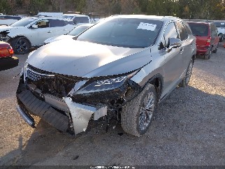 2021 Lexus RX 450hL, VIN JTJJGKFAXM2021084. Фото 2 з 6 з аукціону IAAI. Каталог авто зі США OpenDataCar.