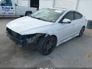 2017 Hyundai Elantra, VIN KMHD04LB1HU353398. Фото 2 из 6 с аукциона IAAI. Каталог авто из США OpenDataCar.