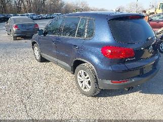 2013 Volkswagen Tiguan, VIN WVGAV3AX9DW625305. Фото 3 з 6 з аукціону IAAI. Каталог авто зі США OpenDataCar.