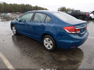2015 Honda Civic, VIN 19XFB2F58FE260228. Фото 3 з 6 з аукціону IAAI. Каталог авто зі США OpenDataCar.