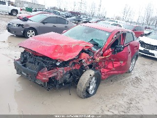 2021 Mazda CX-3, VIN JM1DKFC70M1508539. Photo 2 of 6 from IAAI auction. OpenDataCar US salvage catalog.